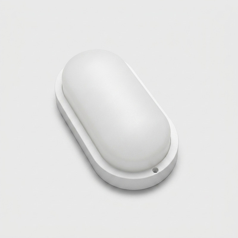 چراغ حیاطی پرتو درخشان مدل واترپروف IP65 طرح روکار بیضی