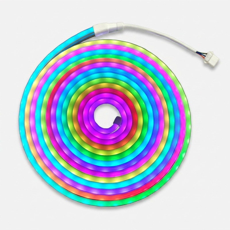 ریسه ال ای دی مدل فلکسی LED-NEON--IC-RGB طول 5 متر