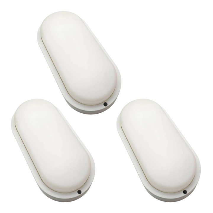 چراغ دیواری 18 وات مدل واترپروف IP65 بسته 3 عددی