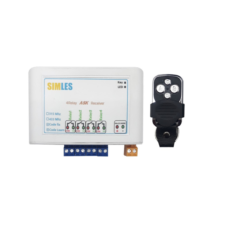 ریموت و گیرنده سیملس مدل PN1454